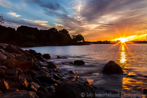 Sunset at Salem Willows