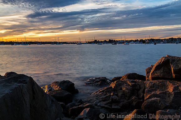 Sunset at Salem Willows