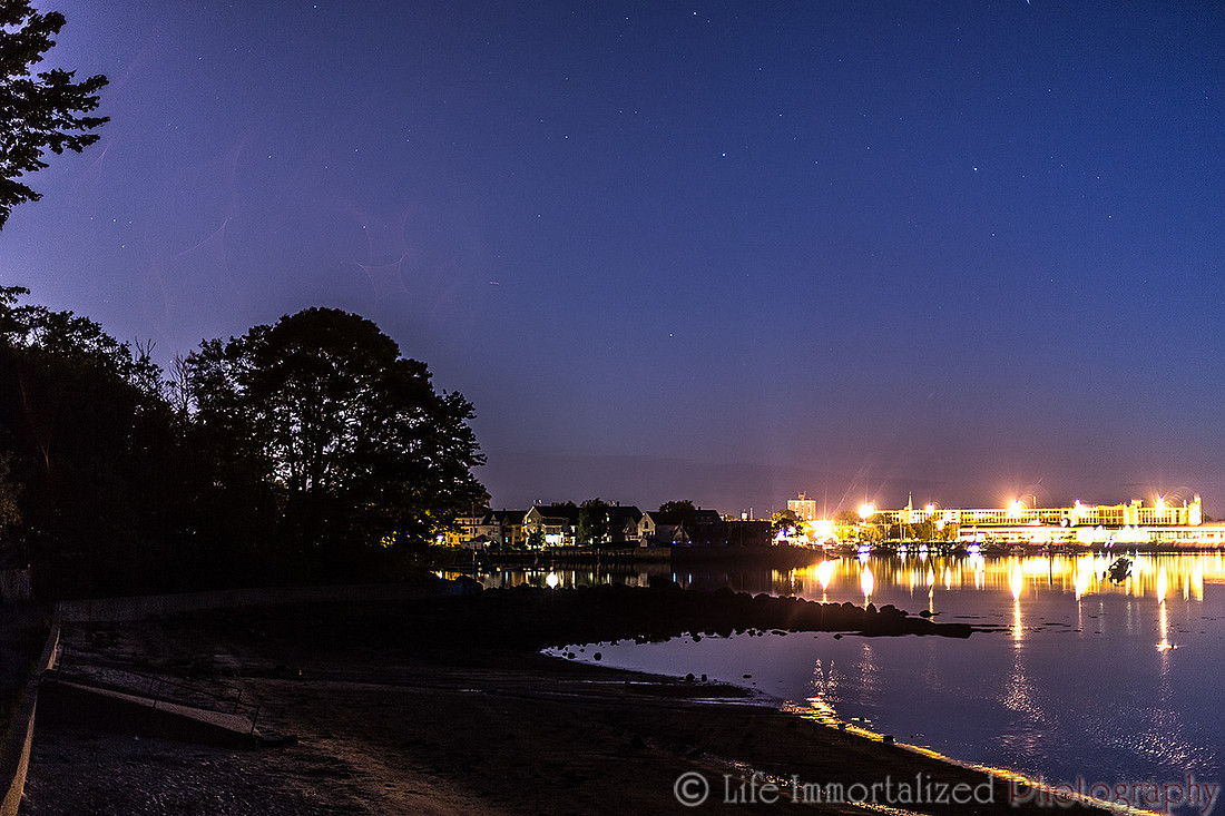 Forest River Park at Night