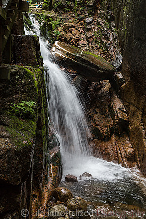 Flume Gorge Waterfall