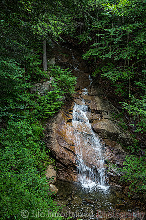 Flume Gorge Waterfall