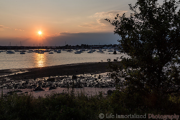 Sunset at Salem Willows