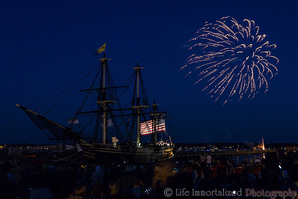Fireworks at Derby's Wharf
