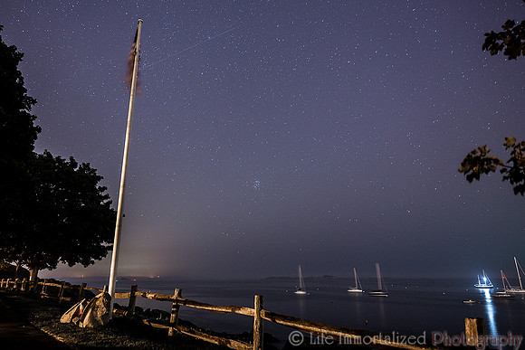 Fort Sewall at Night