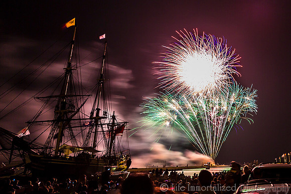 Fireworks at the Wharf