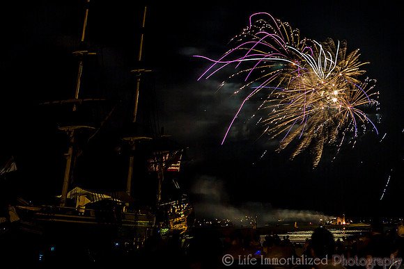 Fireworks at the Wharf