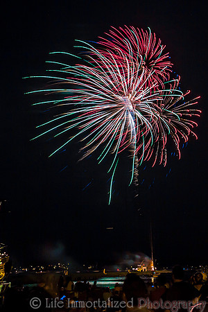 Fireworks at the Wharf