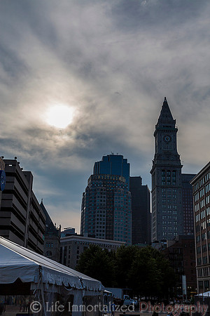 Sunset in Boston