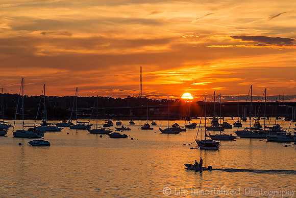 Sunset at Salem Willows