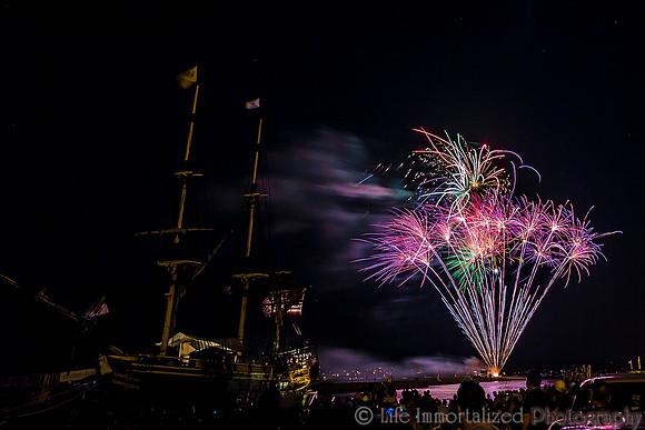 Fireworks at the Wharf