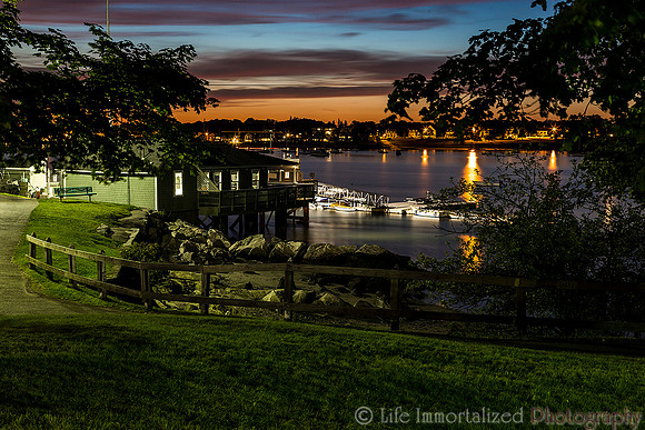 Sunset at the Willows