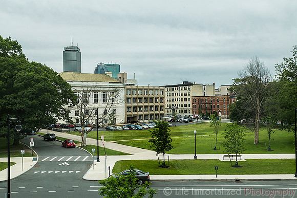 View of Forsythe Way, Boston