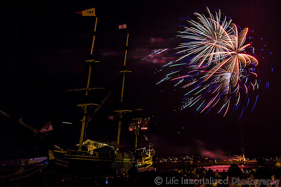 Fireworks at the Wharf