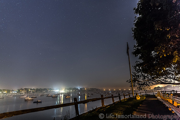 Fort Sewall at Night