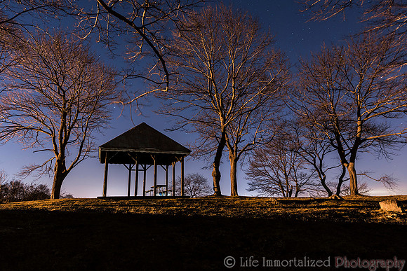 Salem Willows after Dark