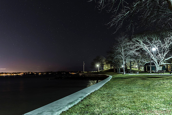Salem Willows after Dark