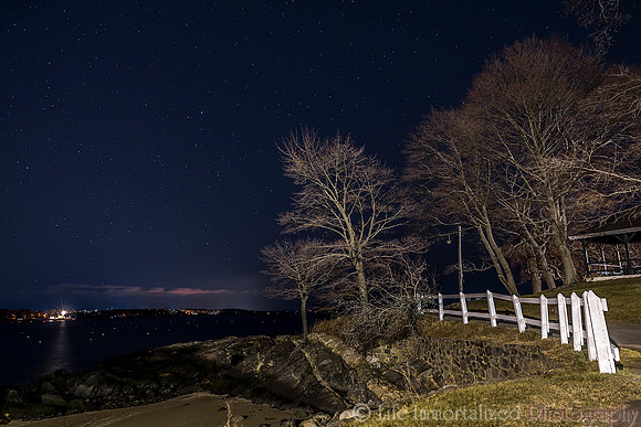 Salem Willows after Dark