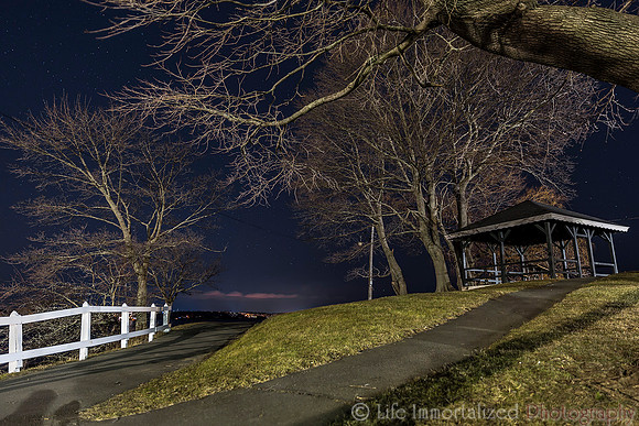 Salem Willows after Dark