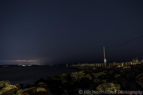 Salem Willows after Dark