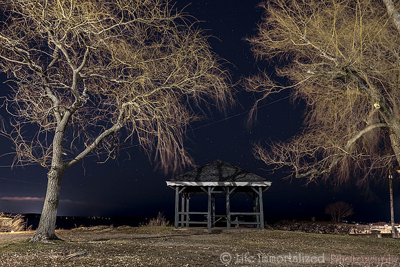 Salem Willows after Dark
