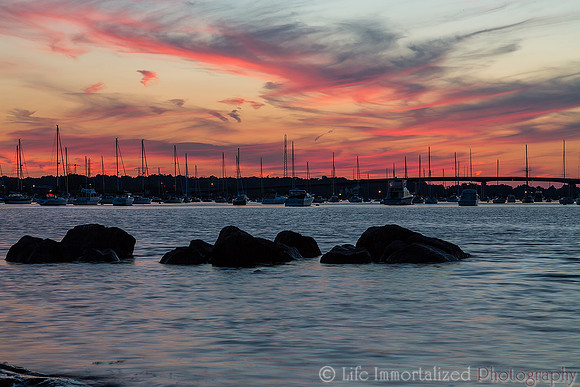 Sunset at Salem Willows