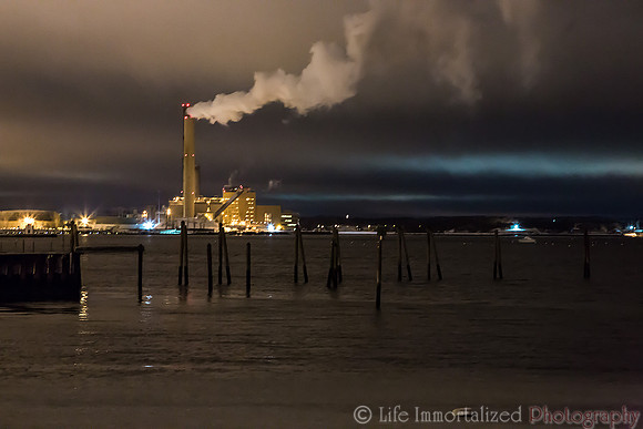 Power Plant Night Shot