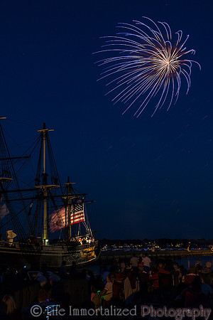 Fireworks at Derby's Wharf