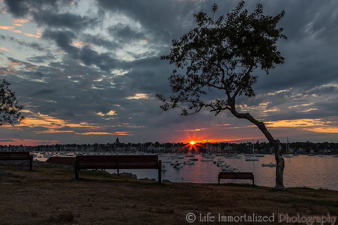 Sunset in Marblehead