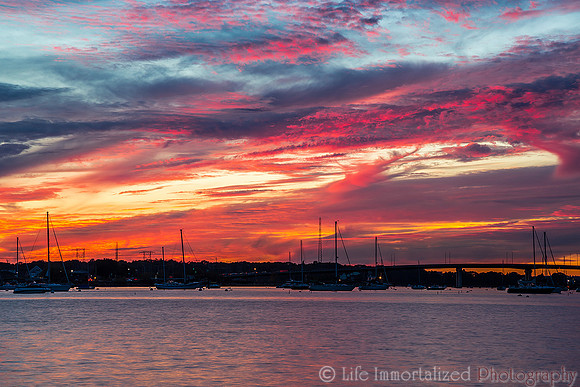 Sunset at Salem Willows