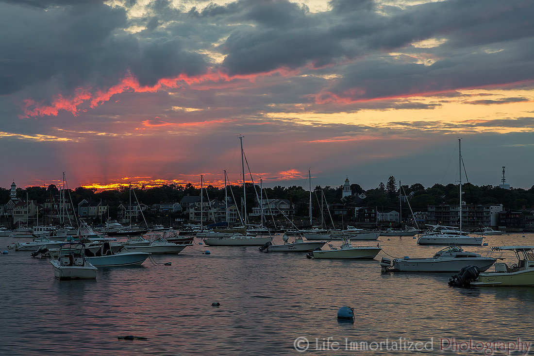 Sunset in Marblehead